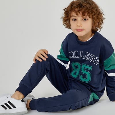 Ensemble Jogging Militaire Pour Garçon – Sweat + Pantalon Confortable NEXT