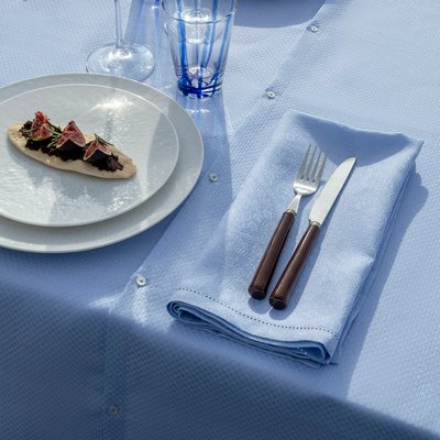 Serviette de table en Lin, PORTOFINO FIORI LE JACQUARD FRANCAIS