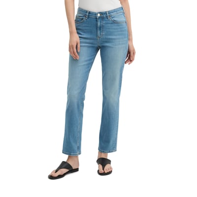Jeans Modèle Linde straight cropped en denim stretch léger MARC O'POLO