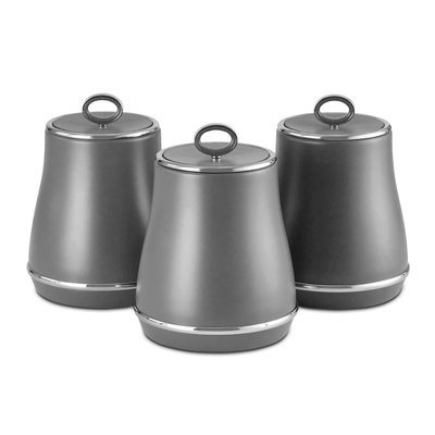 Set of 3 Renaissance Tea Coffee Sugar Canisters TOWER