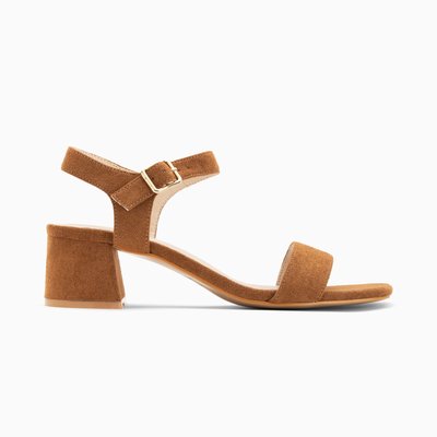 Sandale à talon marron on sale
