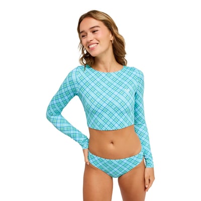 Lycra manches longues cropped THE BEACH BABE. ROXY