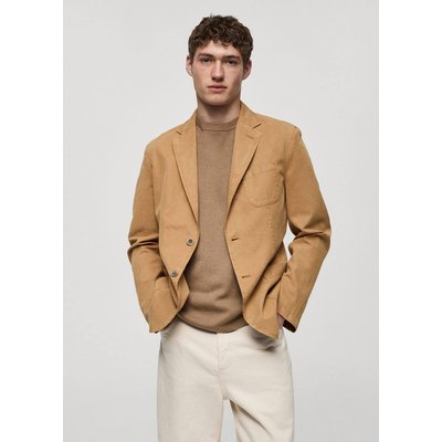 Veste slim fit lin coton MANGO MAN