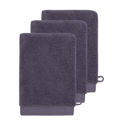 3 gants de toilette Zéro Twist 560 g/m² SENSOFT SENSEI MAISON