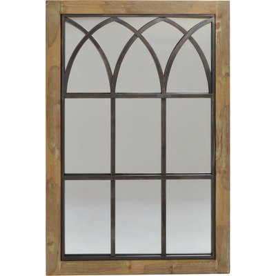 Miroir en bois effet fenêtre, Tradicional RECOLLECTION