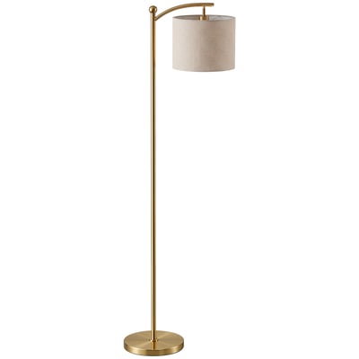 Lampadaire Métal Or HOMCOM
