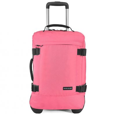 Sac de voyage cabine à roulettes 35L double compartiment 50cm DAVID JONES