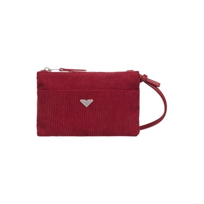 Petit sac en velours côtelé SHELL KISS. ROXY