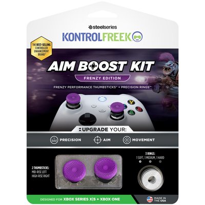 Accessoire manette FPS Frenzy Purple/Black - XBX STEELSERIES