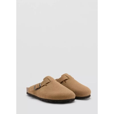 Sabots cuir boucle MANGO KIDS