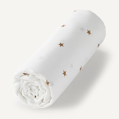 Drap-housse percale coton biologique, Stella AM.PM
