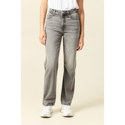 Jeans straight taille haute 7/8ème BONOBO