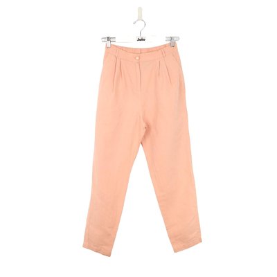 Pantalon droit en coton - Très Bon État DES PETITS HAUTS