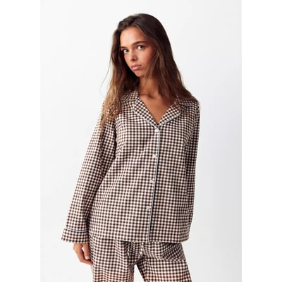 Pyjama coton vichy MANGO TEEN