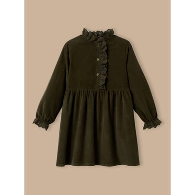 Robe  en velours CYRILLUS