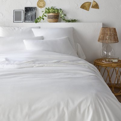 Housse de couette unie percale coton bio Scenario LA REDOUTE INTERIEURS