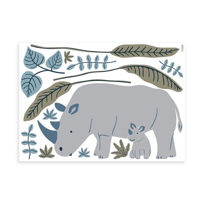 Papier peint intissé les rhinocéros TANZANIA LILIPINSO