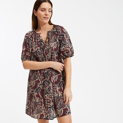 Chemise de nuit en voile de coton LA REDOUTE COLLECTIONS