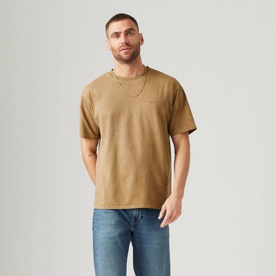 T-shirt red tab col rond logo brodé LEVI'S