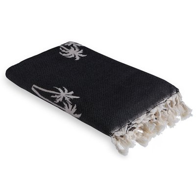 Fouta jacquard coton PALMIER FEBRONIE