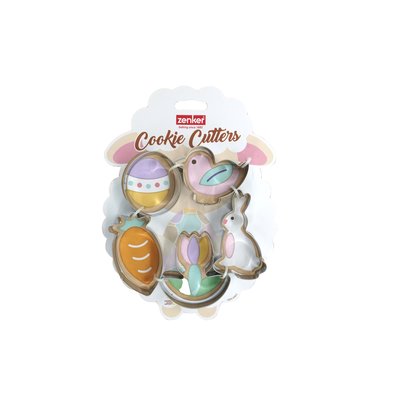 Set de 5 emporte-pièces Pâques Inox Zenker Pâques ZENKER
