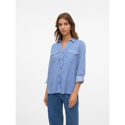 Chemisier rayé, manches longues VERO MODA