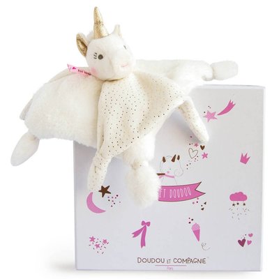 Doudou Licorne DOUDOU ET COMPAGNIE