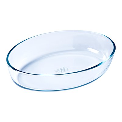 Plat à four ovale en verre 40 x 27 cm PYREX