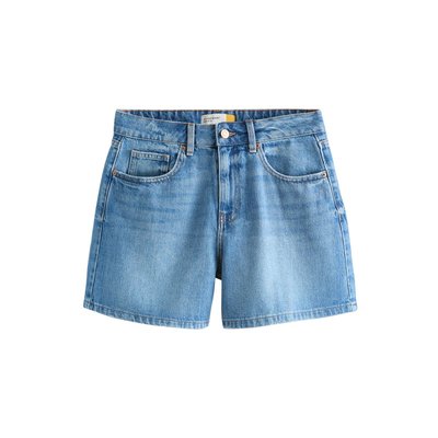 Short en denim taille haute coupe trapèze NEXT