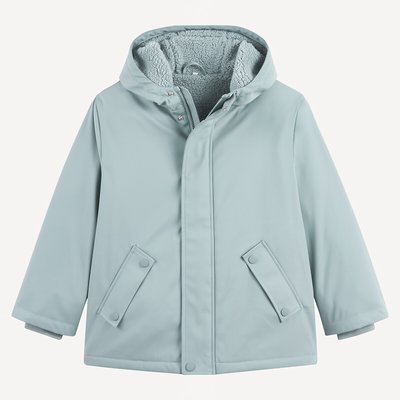 Windjacke mit Sherpa-Futter und Kapuze LA REDOUTE COLLECTIONS