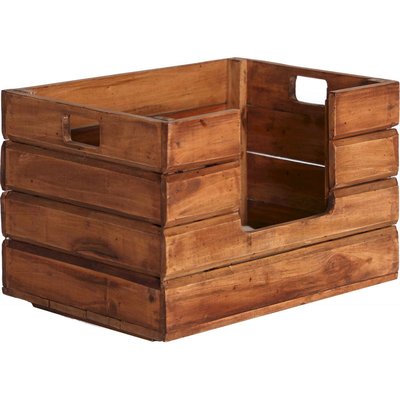 Coffret ethnique en bois d'acajou pour bijoux RECOLLECTION