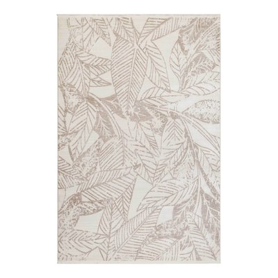 Tapis salon motif végétal à relief  , INGA ESPRIT