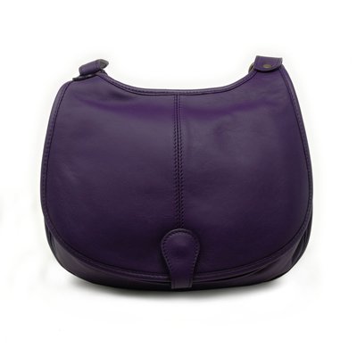 Sac besace bandoulière cuir lisse CARTOUCHIERE OH MY BAG