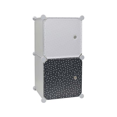 Rangement enfant 2 cubes mobulables 30x30 cm CMP