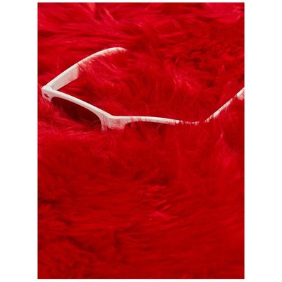 Tapis peau de mouton longs poils shaggy en laine UN AMOUR DE TAPIS
