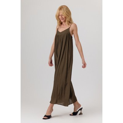 Robe longue en tissu léger avec fines bretelles ajustables CYNDELLE ARTLOVE