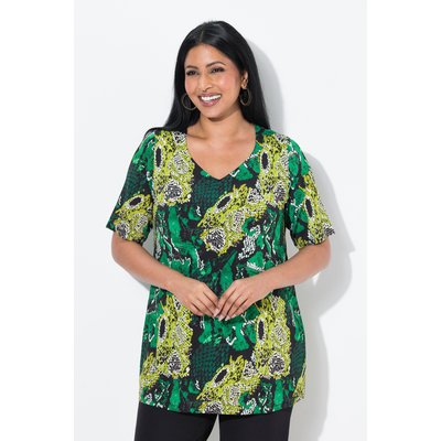 T-shirt au tombé fluide, imprimé serpent ULLA POPKEN