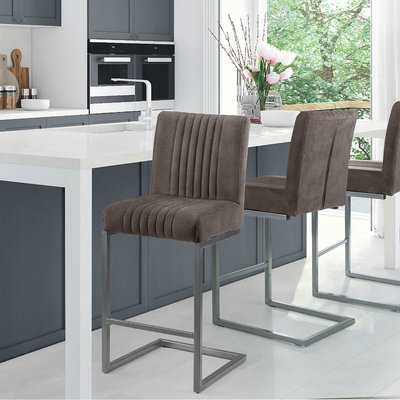 Houston Suede Barstools (Set of 2) SO'HOME