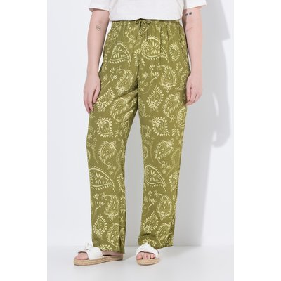 Pantalon, imprimé paisley, jambe large ULLA POPKEN