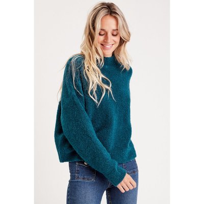 Pull femme bleu canard outlet