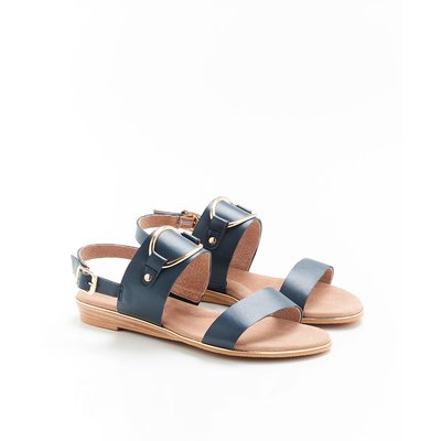 Sandales à talon plat avec boucle fantaisie DAMART