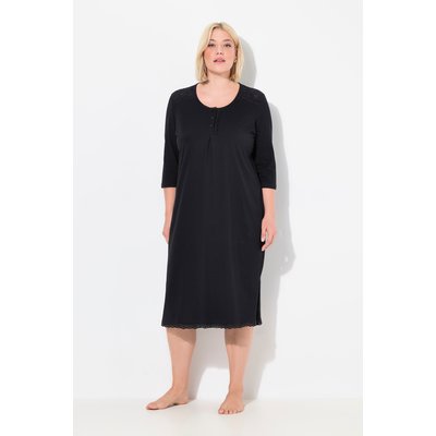 Chemise de nuit à col rond et manches 3/4 ULLA POPKEN