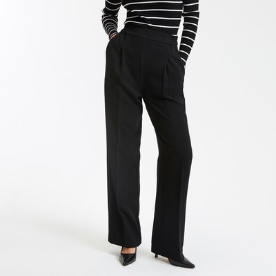 Pantalon large, en crêpe de polyester LA REDOUTE COLLECTIONS
