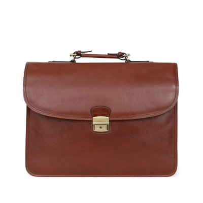 Cartable  A4  Cuir RÉPUBLIQUE HEXAGONA