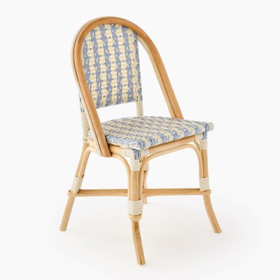 Chaise enfant style bistrot, 36xP33xH63 cm, en rotin et plastique MONOPRIX