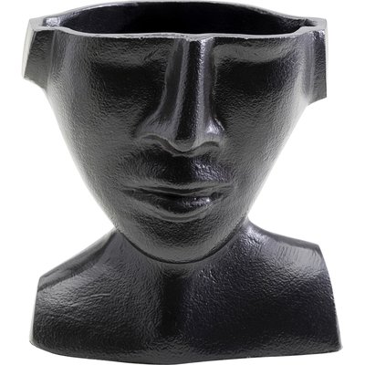 Vase Rostro visage noir 17cm KARE DESIGN