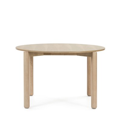 Table à manger 4 personnes ronde en bois- ATLAS TEULAT