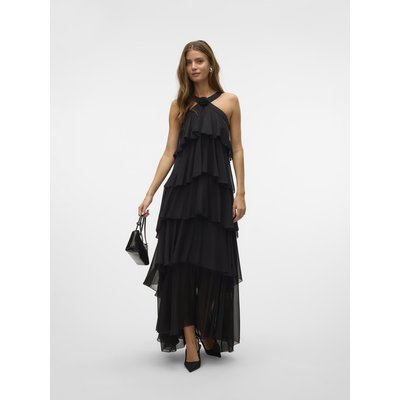 Robe de soiree rose et noir La Redoute