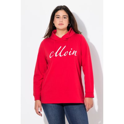Sweat-shirt col montant et manches longues. ULLA POPKEN