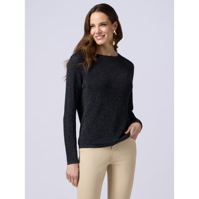Pull à col rond avec boutons dans le dos OLTRE
